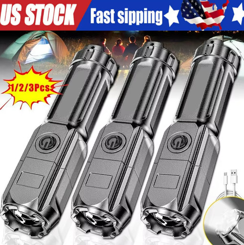 Rechargeable 990000lm led - rechargeable,